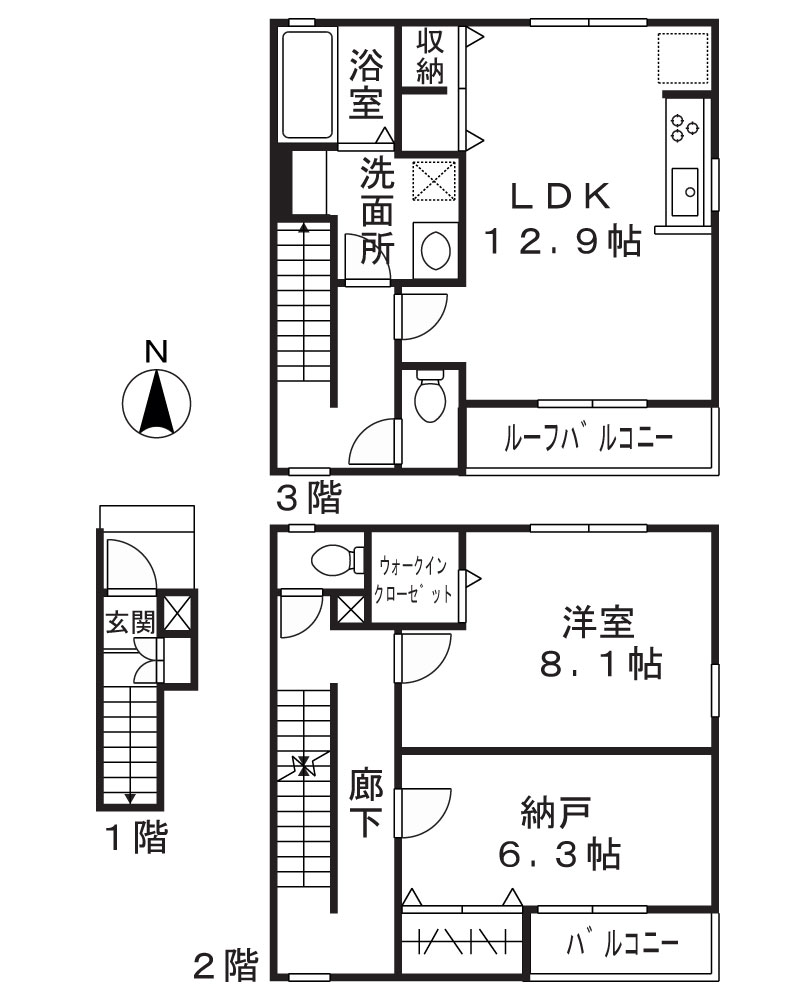 Portobelloの間取り