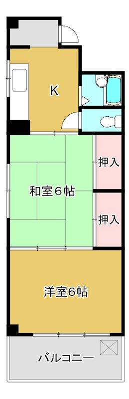 さいたま市南区南浦和のマンションの間取り