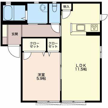 イーグル Ａの間取り