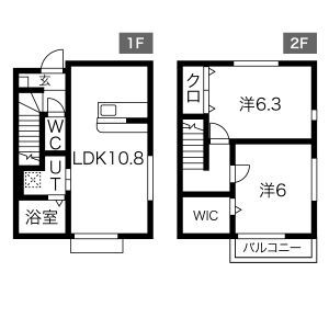 アズグレイスVの間取り