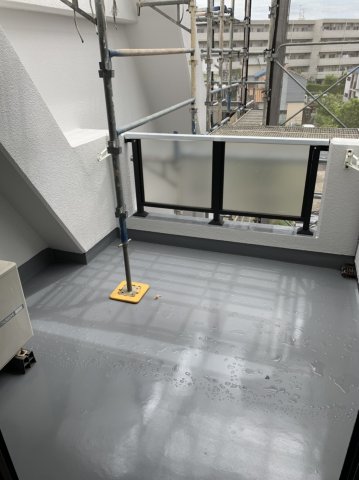 バルコニー　落ち着いた時間を過ごせるバルコニーです