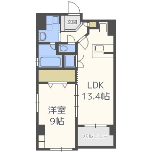 グレンパーク梅田北の間取り