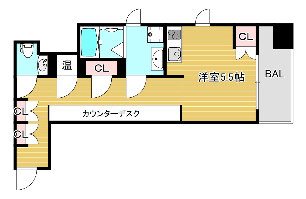 アーバンフラッツ瓦町の間取り