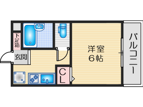 シャルマンコーポの間取り