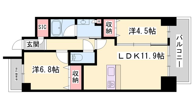 ケイマンの間取り