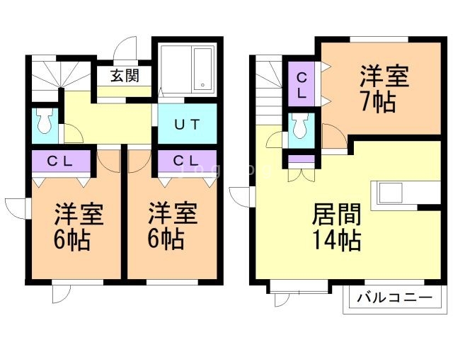 【北広島市共栄町のその他の間取り】