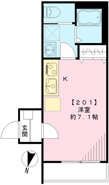 ブラン高田馬場の間取り