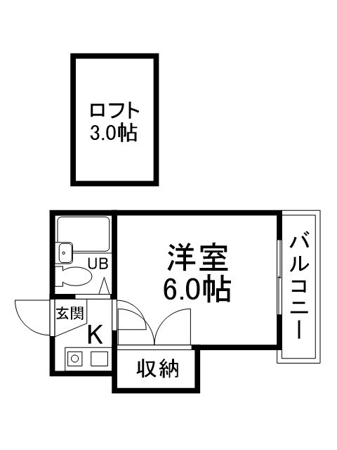 嵯峨野レジデンスの間取り