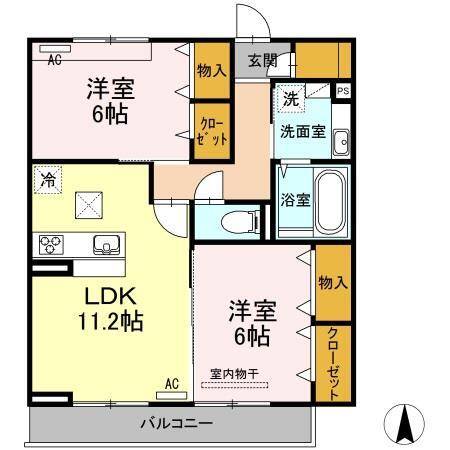 D-room IXI 369の間取り