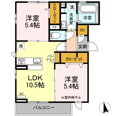 ラウレアの間取り