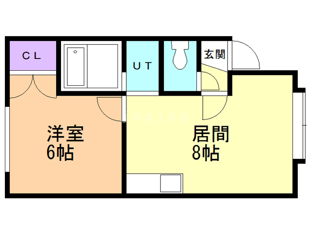 クリスタルパーク４５の間取り