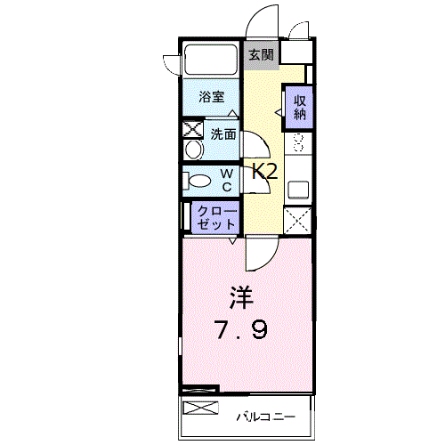 クリークスクエアの間取り