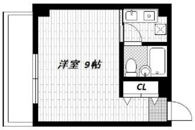 吉徳マンションの間取り