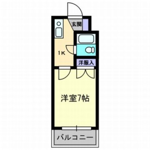 リベルテ矢野の間取り