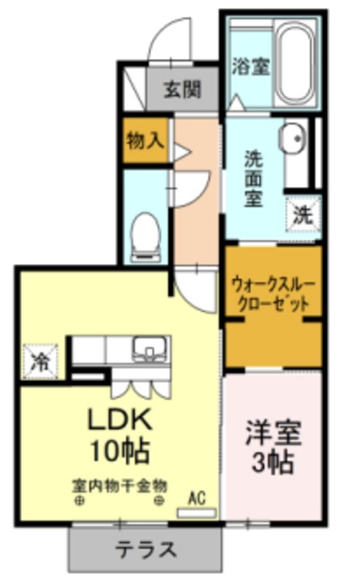 プレミアージュ　ＴＡＫＩの間取り