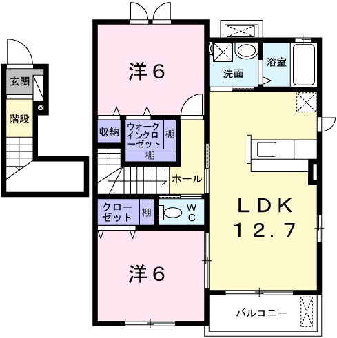 コルソの間取り