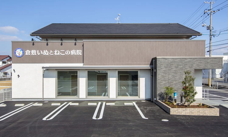 病院　倉敷いぬとねこの病院（病院）まで404m