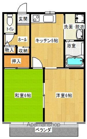 フォレストモールB棟の間取り写真