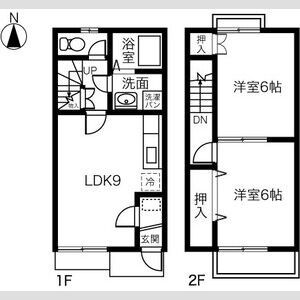 パークサイド高木Ｂの間取り