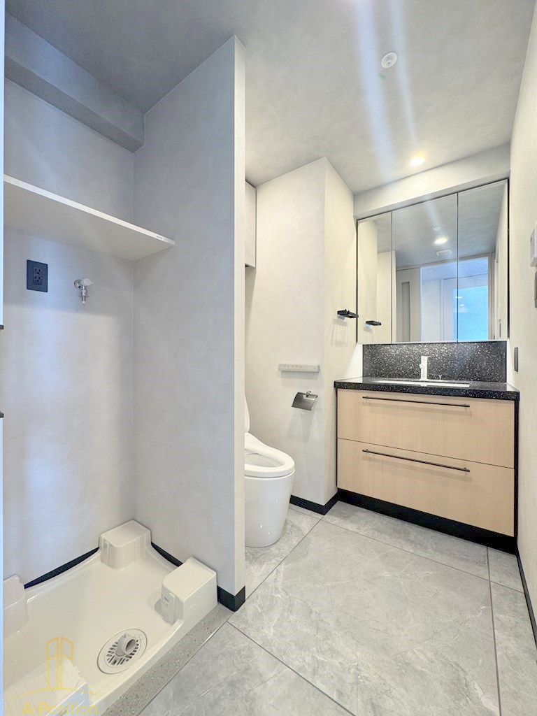 洗面設備　リンクハウス北梅田