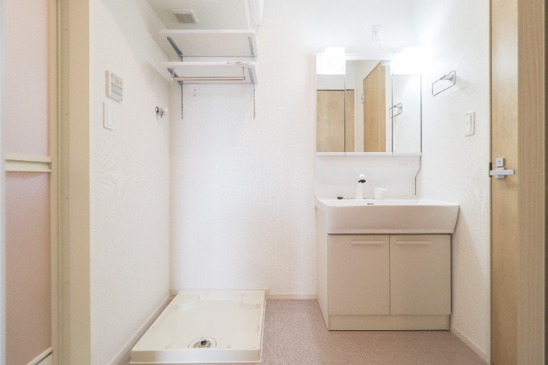 洗面設備　図面と現状に相違がある場合には現状を優先