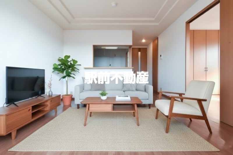 居室・リビング　イメージ画像の為、家具家電無し