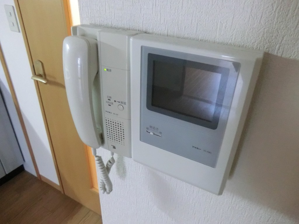 セキュリティ　ＴＶモニター付のインターホン！