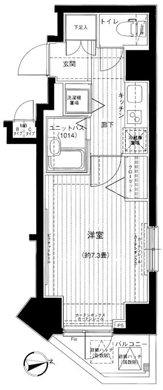 MAINSTAGE大手町_間取り_0