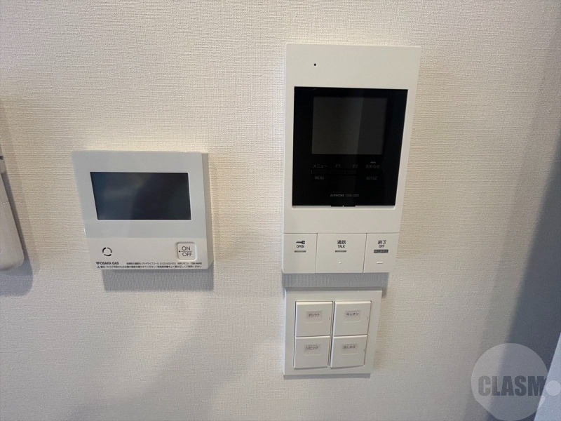 セキュリティ　安心のモニター付きインターフォン