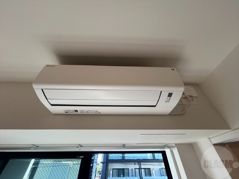 その他設備　エアコン付きで年中快適