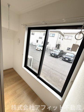 バルコニー　南西向き