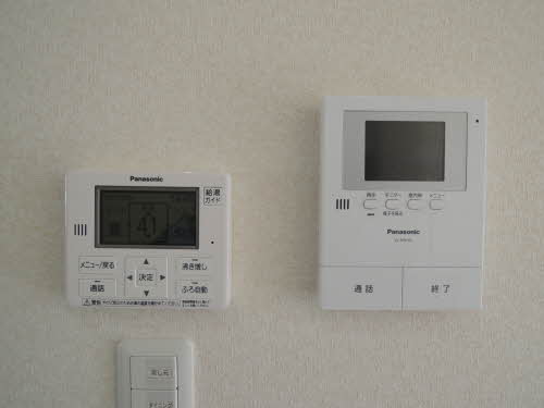 セキュリティ　【花水木】急な来客でもTVインターホンで確認が出来て安心です