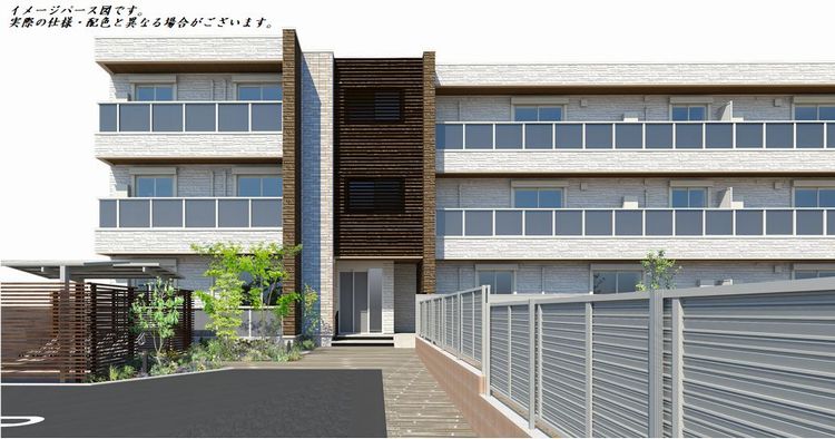 エントランス　敷地内ごみ置き場・駐輪場ございます。