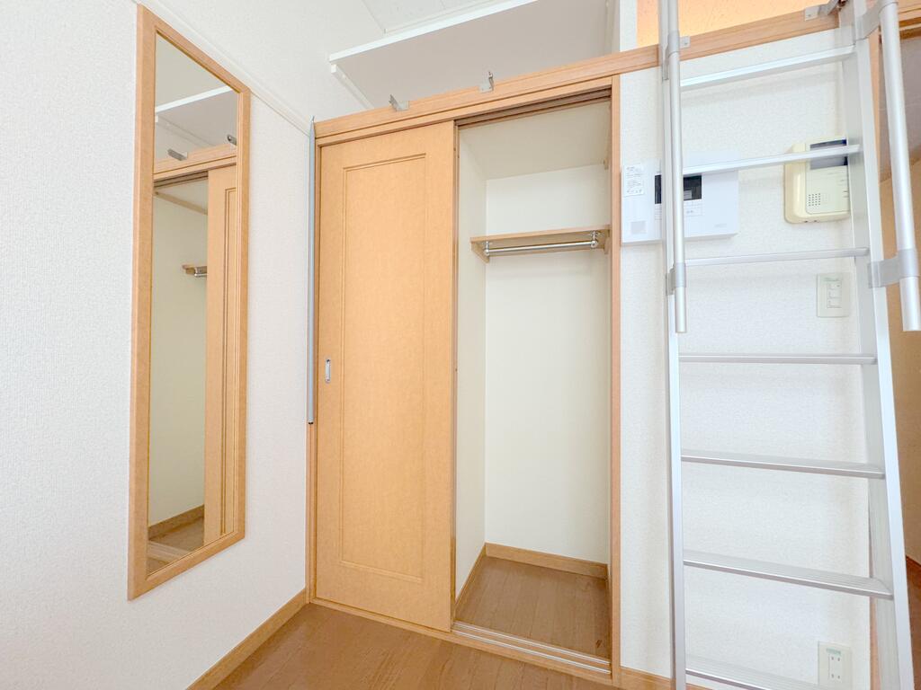 収納　使いやすいクローゼットです