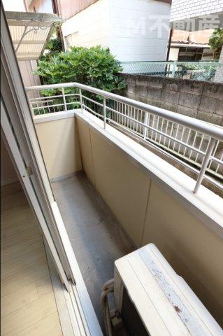 バルコニー　広々としたバルコニーです