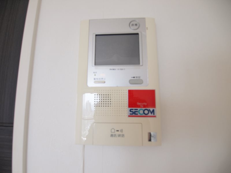 セキュリティ　TVモニタ付きです。