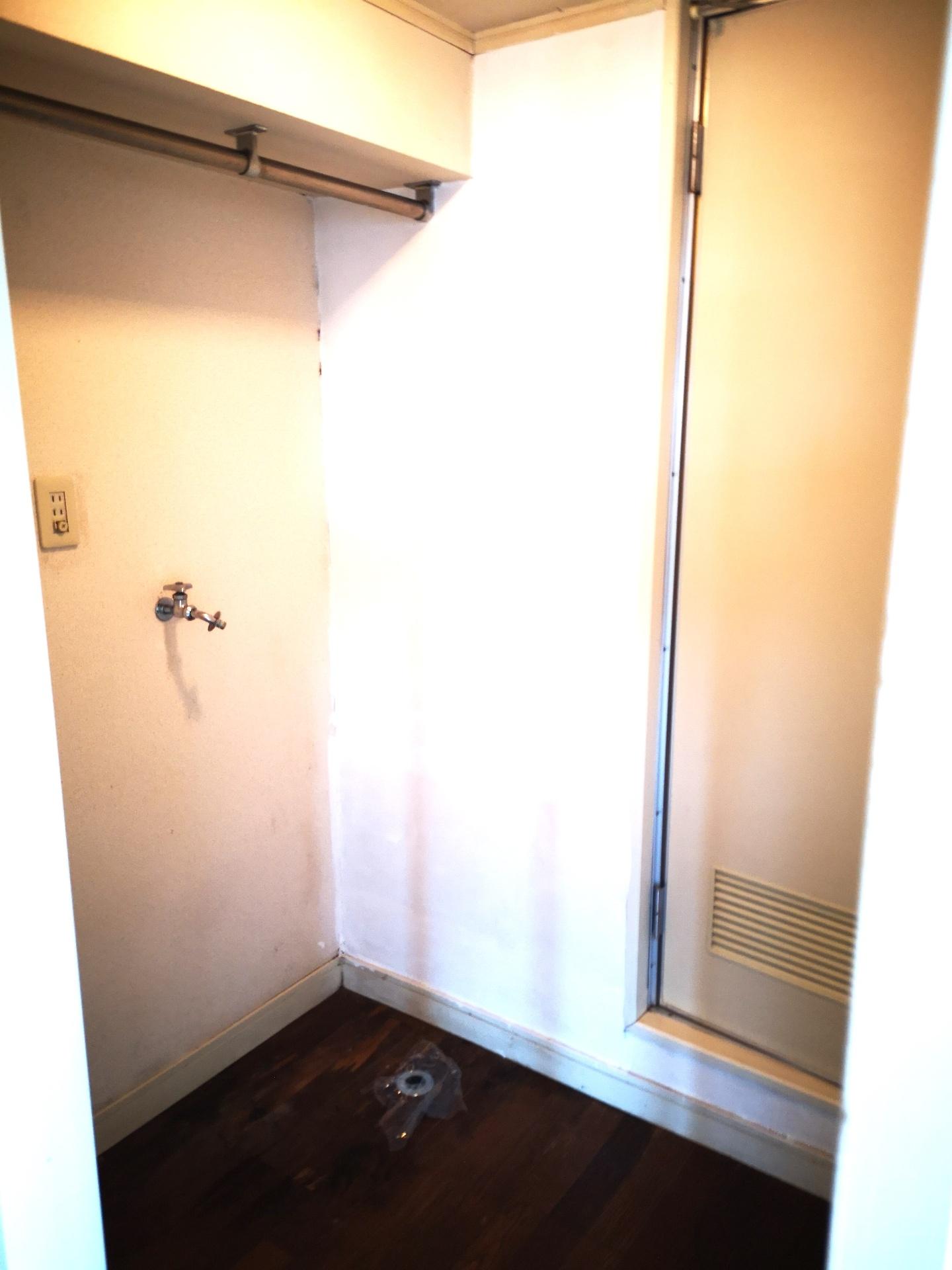 その他設備　洗濯機をおけます。