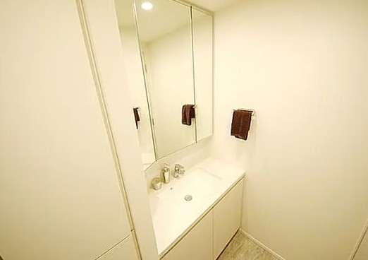 洗面設備　写真は同タイプ住居です。