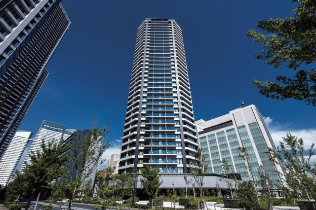 建物外観　ベイサイドタワー晴海