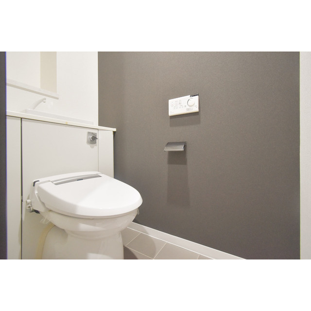 トイレ　ゆったりとした空間のトイレです