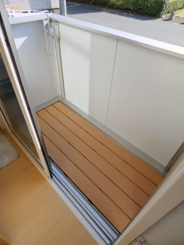 バルコニー　図面と現状に相違がある場合には現状を優先