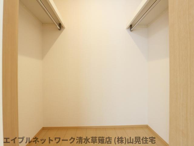 収納　大きなスペースがあり、収納には困りません