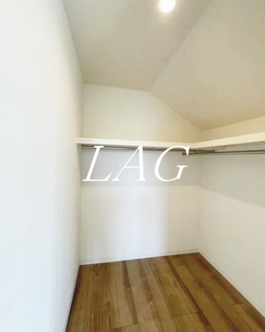 収納　ウォークインクローゼットです。