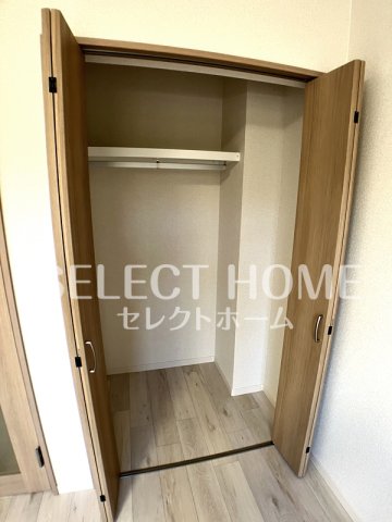 収納　大きなスペースがあり、収納には困りません