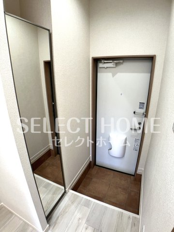 玄関　ゆったりとした玄関です