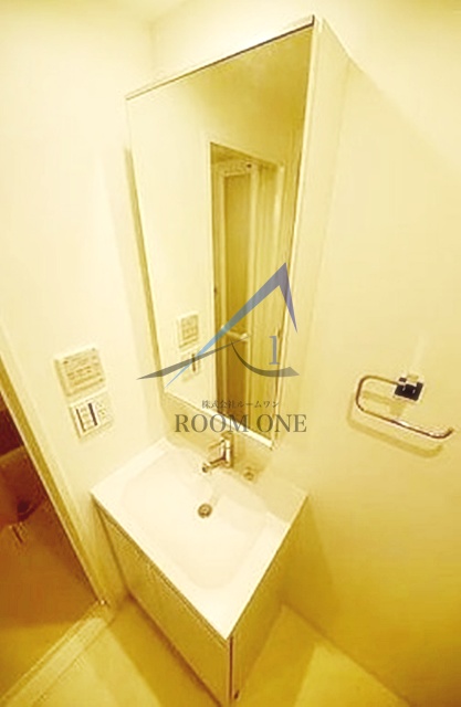 洗面設備　洗面台です。