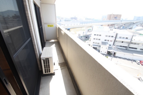 バルコニー　※別号室の写真です。