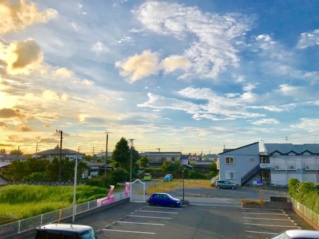 眺望　2階からの景色です