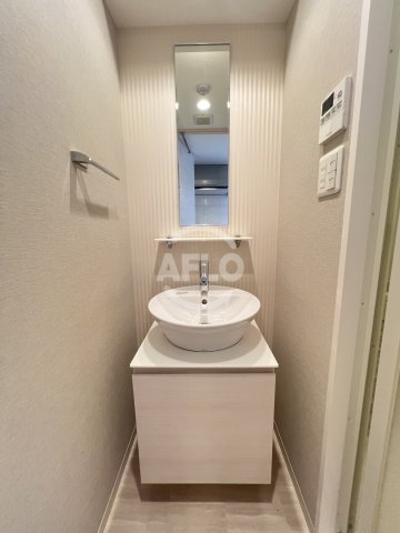 洗面設備　サムティ福島NORTH　独立洗面台