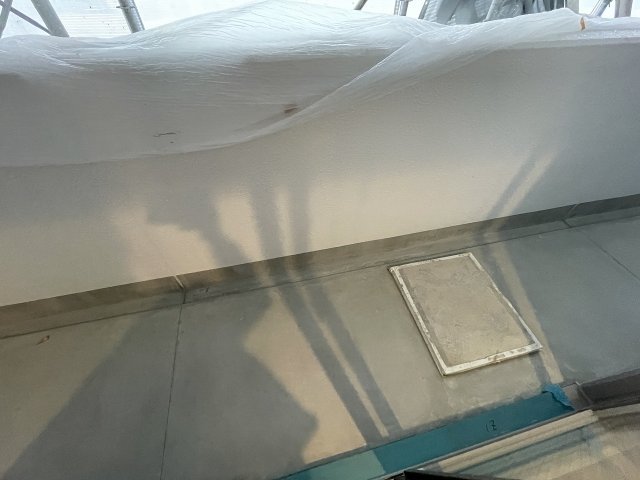 バルコニー　広々としたバルコニーです